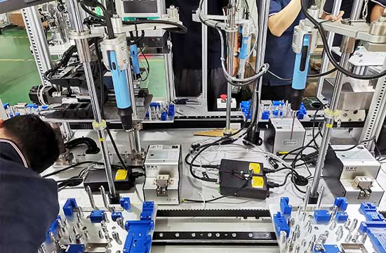 智能門鎖生產線設備包含哪些？智能鎖裝配線生產廠家有哪些？