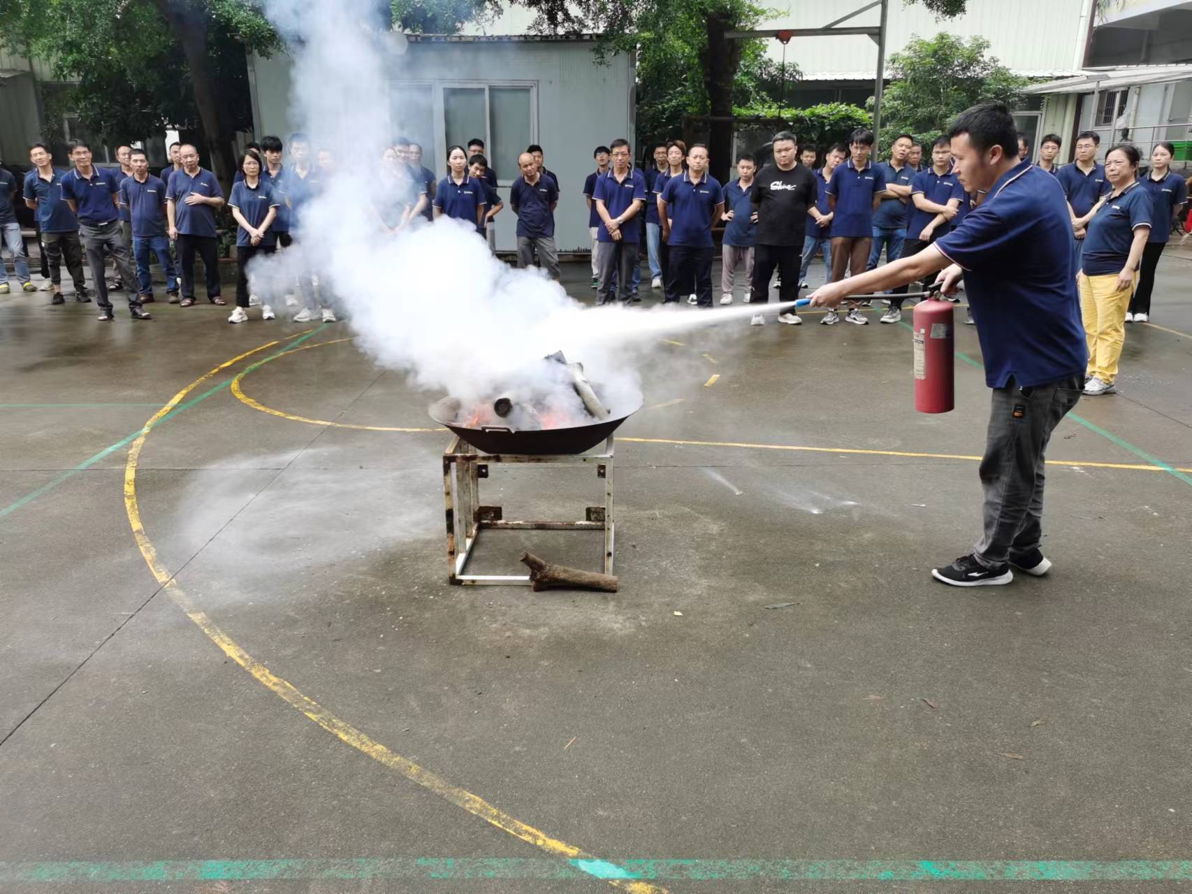 消防演練筑安全，端午聚餐聚溫情——共慶佳節(jié)，共話平安