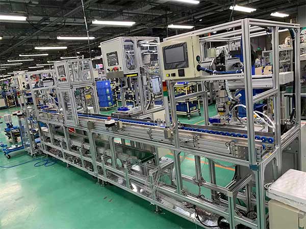 汽車門鎖24工位自動裝配線，汽車行業自動化生產線設備