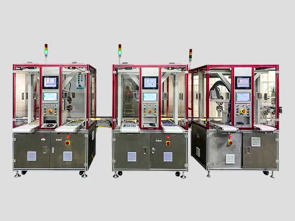 化妝品自動裝配機器人，眼影視覺自動組裝機